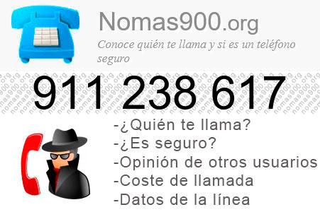 Teléfono 911238617