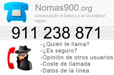 Teléfono 911238871