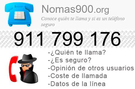 Teléfono 911799176