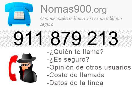 Teléfono 911879213