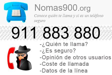 Teléfono 911883880