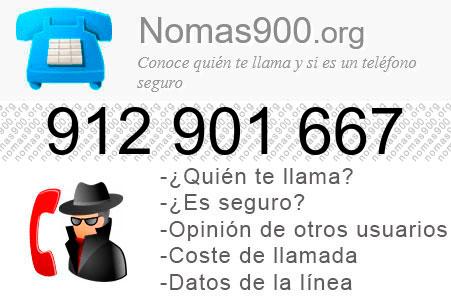 Teléfono 912901667