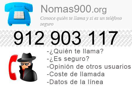 Teléfono 912903117