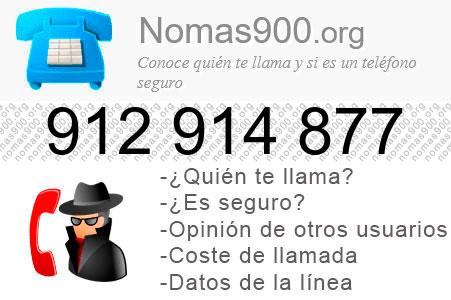 Teléfono 912914877