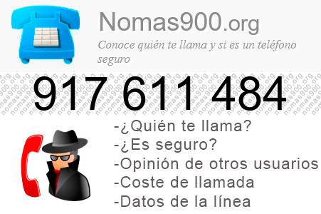 Teléfono 917611484
