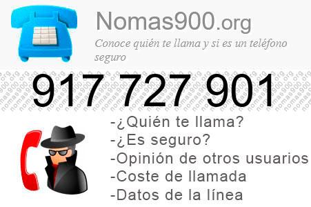 Teléfono 917727901