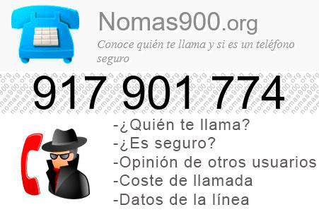 Teléfono 917901774
