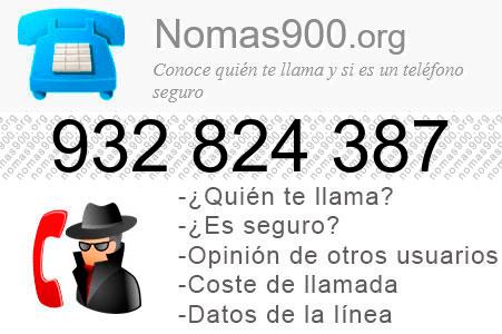 Teléfono 932824387