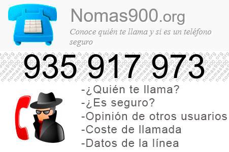 Teléfono 935917973