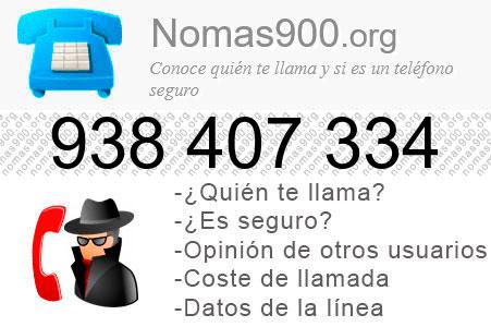 Teléfono 938407334