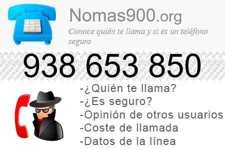 Teléfono 938653850