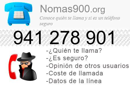 Teléfono 941278901