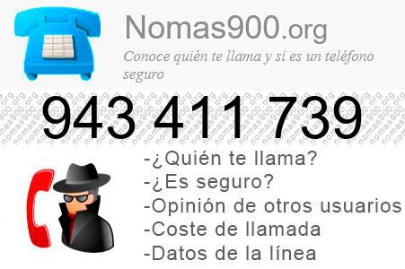 Teléfono 943411739