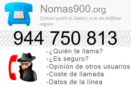Teléfono 944750813