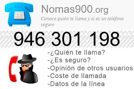 Teléfono 946301198