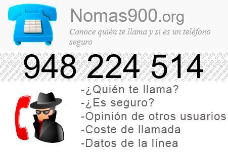 Teléfono 948224514