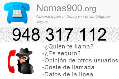Teléfono 948317112