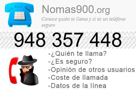 Teléfono 948357448