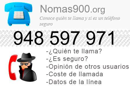 Teléfono 948597971