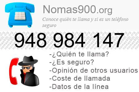 Teléfono 948984147