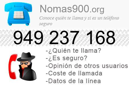 Teléfono 949237168
