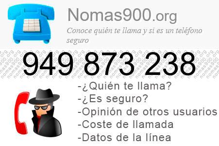 Teléfono 949873238