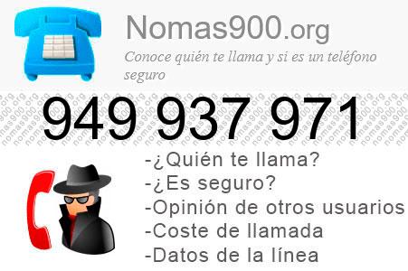 Teléfono 949937971