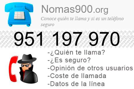 Teléfono 951197970