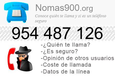 Teléfono 954487126