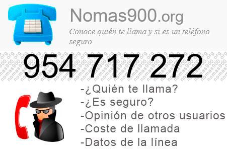 Teléfono 954717272
