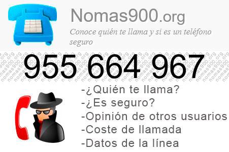 Teléfono 955664967