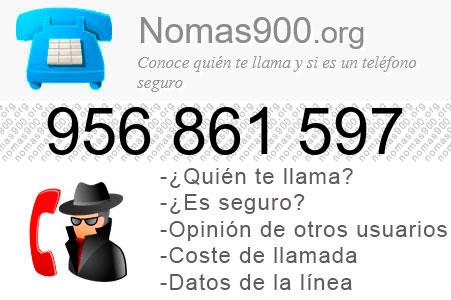 Teléfono 956861597