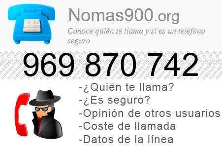 Teléfono 969870742