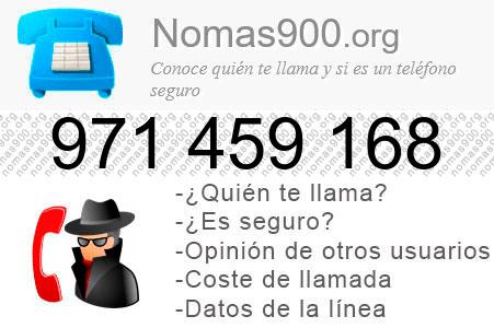 Teléfono 971459168