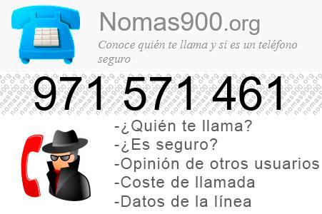 Teléfono 971571461
