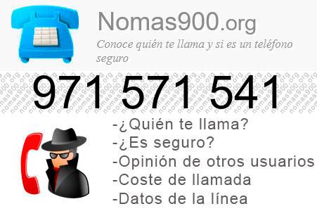 Teléfono 971571541