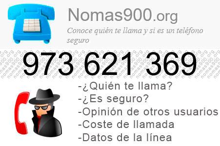 Teléfono 973621369