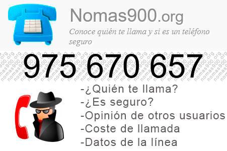 Teléfono 975670657