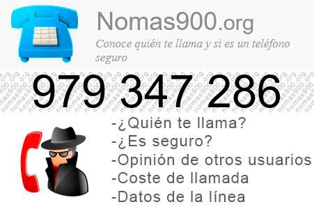 Teléfono 979347286