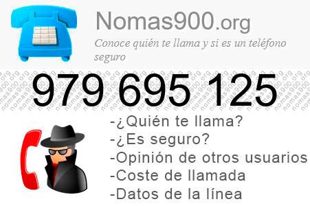 Teléfono 979695125