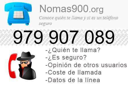 Teléfono 979907089