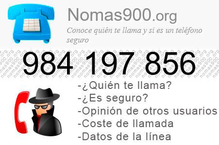 Teléfono 984197856