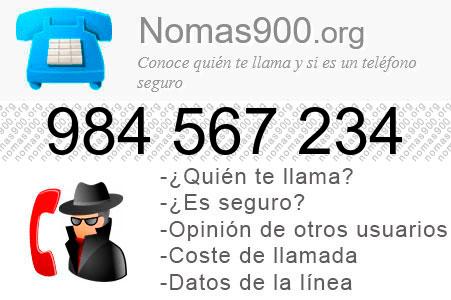 Teléfono 984567234