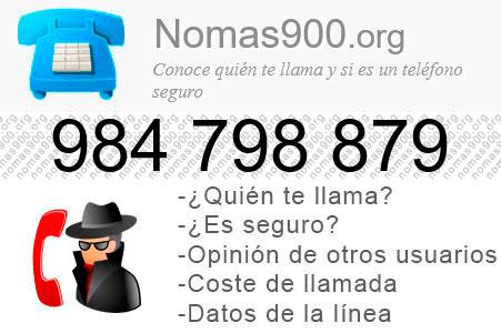 Teléfono 984798879